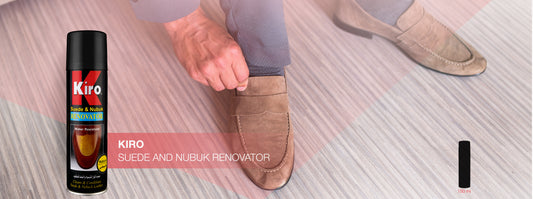 كيرو مجدد ألوان الشمواه والجلد المقلوب  